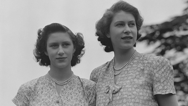 Elizabeth and Margaret (copyright Getty Images)